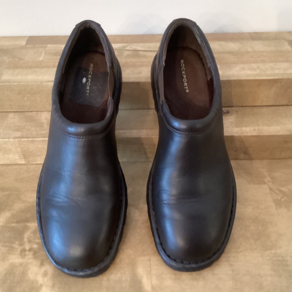Rockport Women's Slip on Dark Brown Shoe Size 7 - Picture 2 of 6